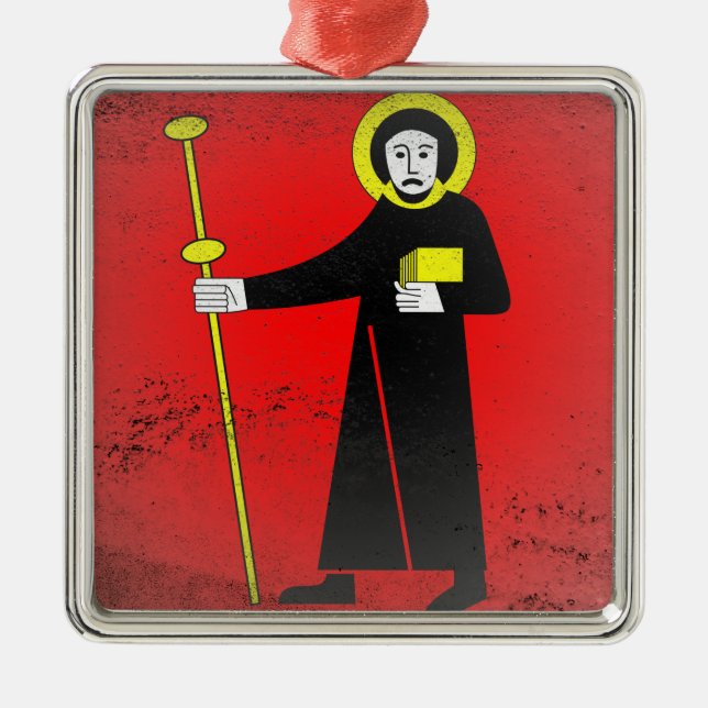 Glarus Ornament Aus Metall (Vorne)