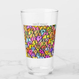 Glas 021 - KATZEN - glückliche Stunde