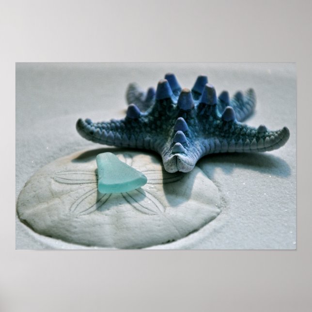 Glas auf Dollar Print Poster (Vorne)