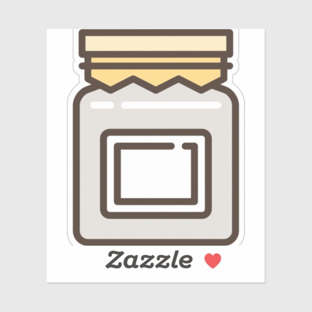 Glas Aufkleber (Blatt)