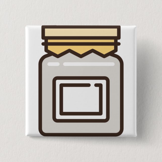 Glas Button (Vorderseite)