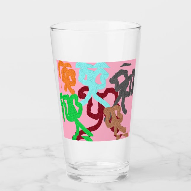 Glas-Cup Glas (Vorderseite)