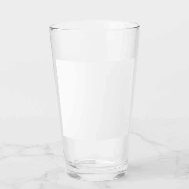 Glas-Cup Glas (Vorderseite)