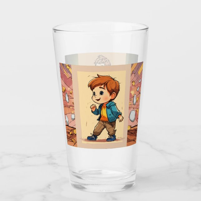 Glas-Cup Glas (Vorderseite)