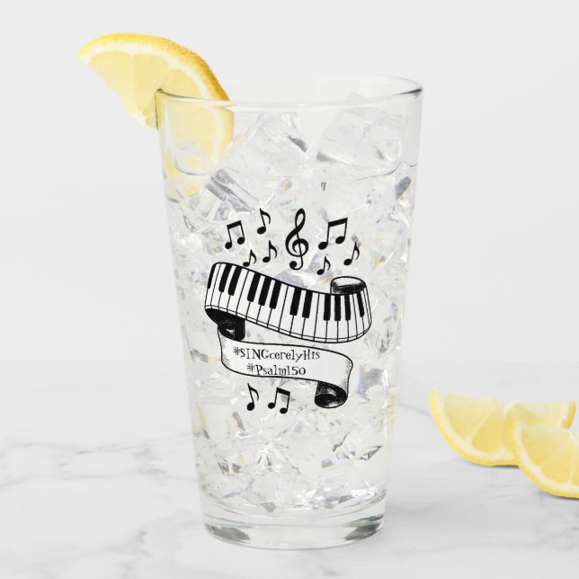 Glas-Cup Glas (Vorderseite Ice)