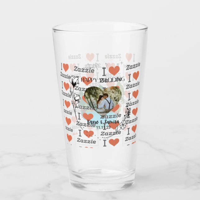 Glas-Cup Glas (Vorderseite)