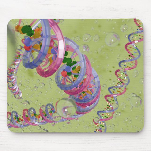 Glas-DNA-Mauspad Mousepad (Vorne)
