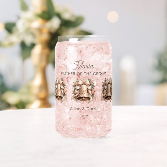 Glas für die Mutter des Bräutigams (Insitu (Hochzeit))