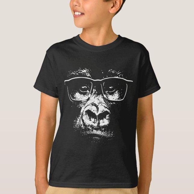 Glas-Gorilla T-Shirt (Vorderseite)