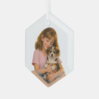 Glas-Hexagon-Schmuck – Kindheitserinnerung an eine Ornament Aus Glas