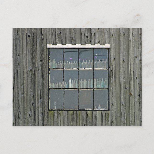 Glas hinter Glas Postkarte (Vorderseite)