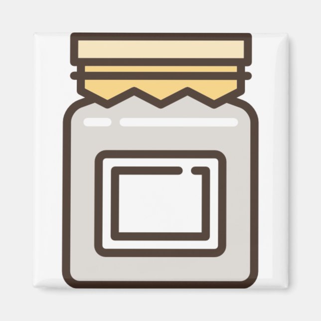 Glas Magnet (Vorne)