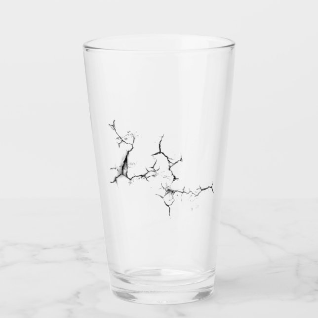 Glas mit Sprung (Vorderseite)