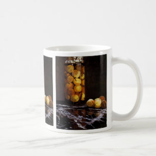 Glas Pfirsiche Tasse
