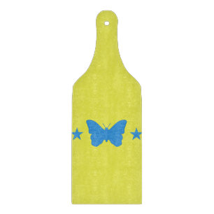 Glas-Schneidbrett-Paddel mit Flagge Bady Bassit Schneidebrett