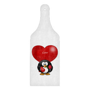 Glas Schneidbrett Valentinstag Schneidebrett