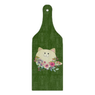 Glas-Schneidebrett KatzenMeow Schneidebrett