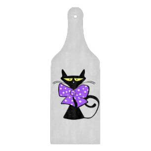 Glas-Schneidebrett KatzenMeow Schneidebrett