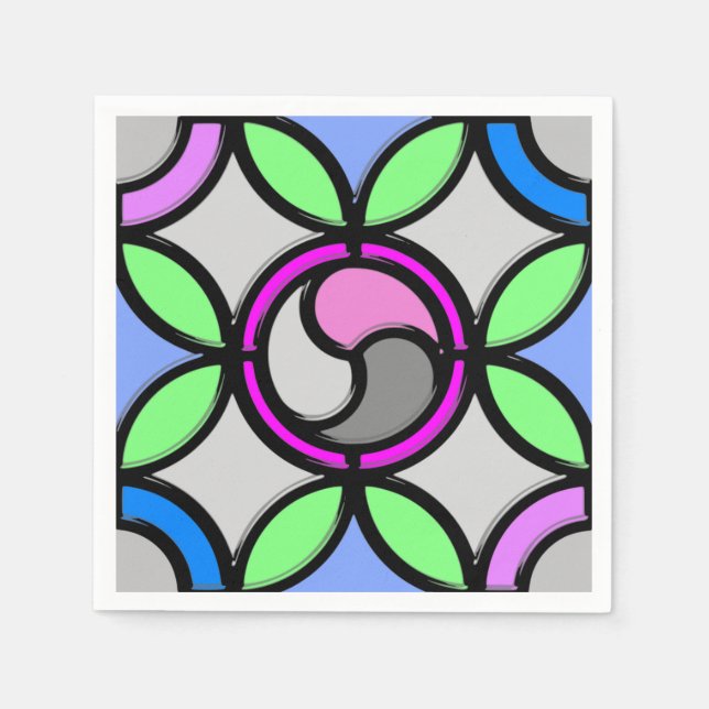 GLAS SERVIETTE (Vorderseite)