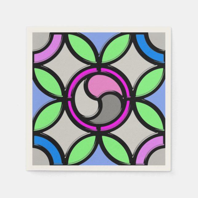 GLAS SERVIETTE (Vorderseite)