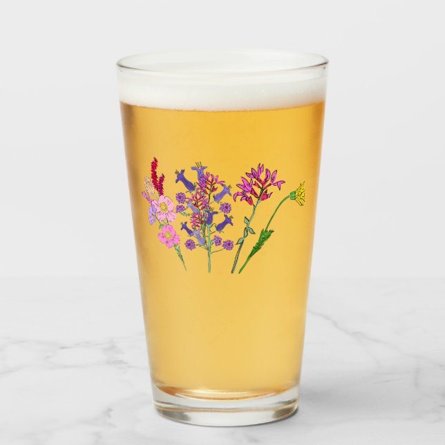 Glas Tasse (Vorne (Gefüllt))