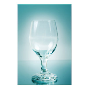 Glas trinken. Schöne Kunst Fotodruck