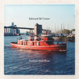 Glas-Untersetzer Edward M. Cotter Glasuntersetzer