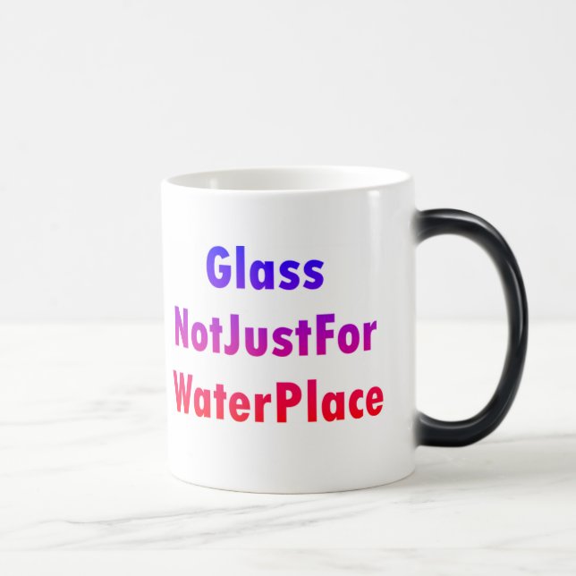 Glas Verwandlungstasse (Rechts)
