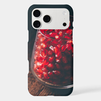 Glas voll roter Granatapfelsamen