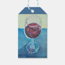 Glas Wein Kunst Niedlich Moderne