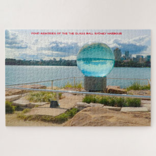 Glasball Sydney Harbour Australien Puzzle