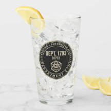 Glasbecher Department 1793