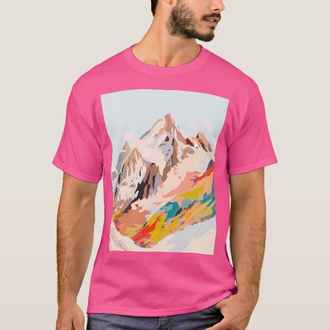 Glasberge Graphic T-Shirt (Vorderseite)