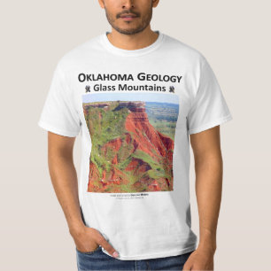 Glasberge I - permische rote Betten T-Shirt