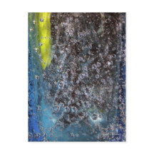 Glasblasen auf der Postkarte