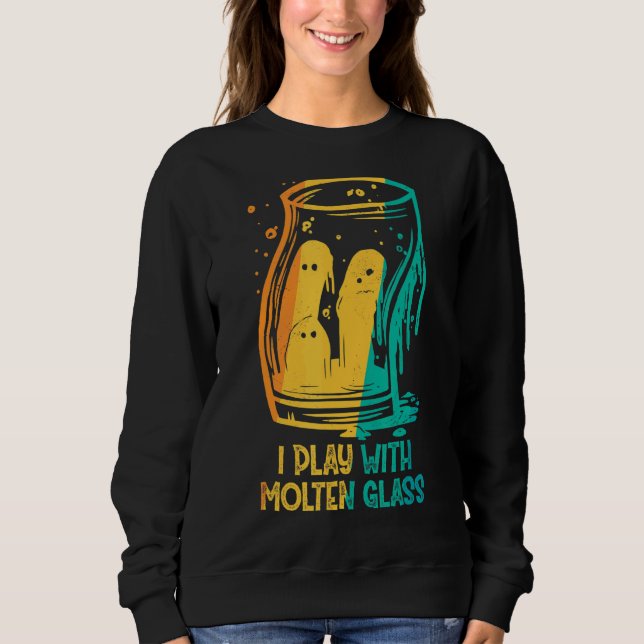 Glasbläser Sweatshirt (Vorderseite)