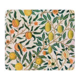 GLASCHOPPER : WILLIAM MORRIS:POMEGRANATE SCHNEIDEBRETT