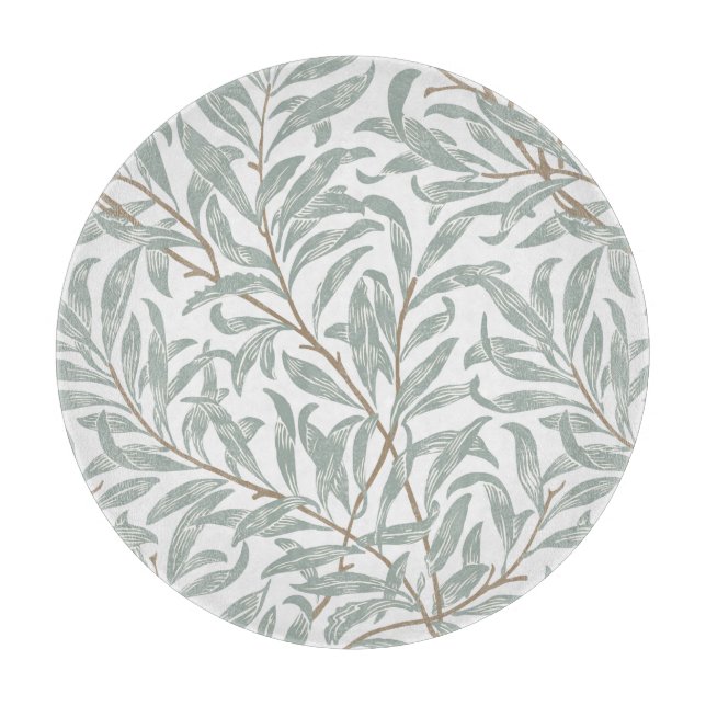 GLASCHOPPER : WILLIAM MORRIS SCHNEIDEBRETT (Vorderseite)