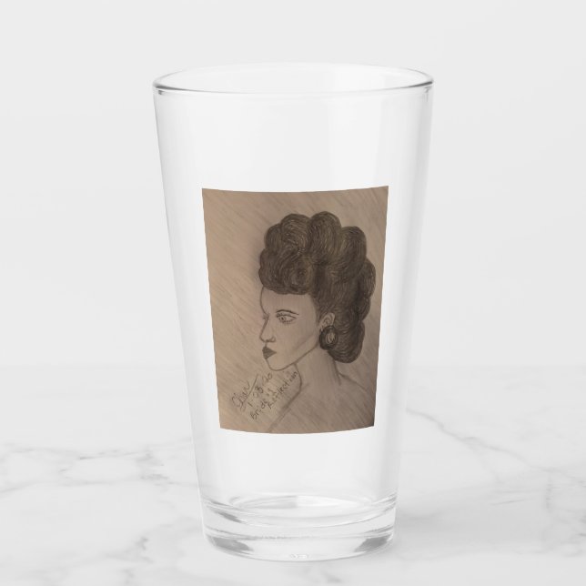 Glascup "Bride's Reflection" Glas (Vorderseite)