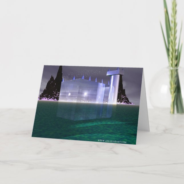 Glasdecken-Gruß-Karte Karte (Vorderseite)