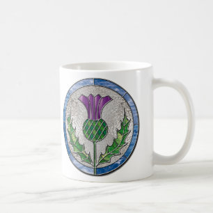 Glasdistel Tasse