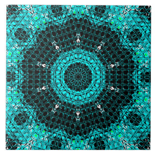 Glaseffekt Mosaik Aquamarine Fliese