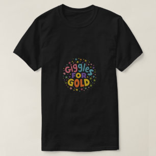 Gläser für Gold T-Shirt
