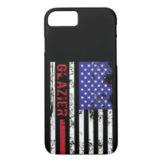 Glaser US-Flagge Case-Mate iPhone Hülle