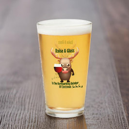 Gläser zum Rentier anheben