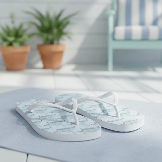 Gläserner Schuh Flip Flops (Von Creator hochgeladen)