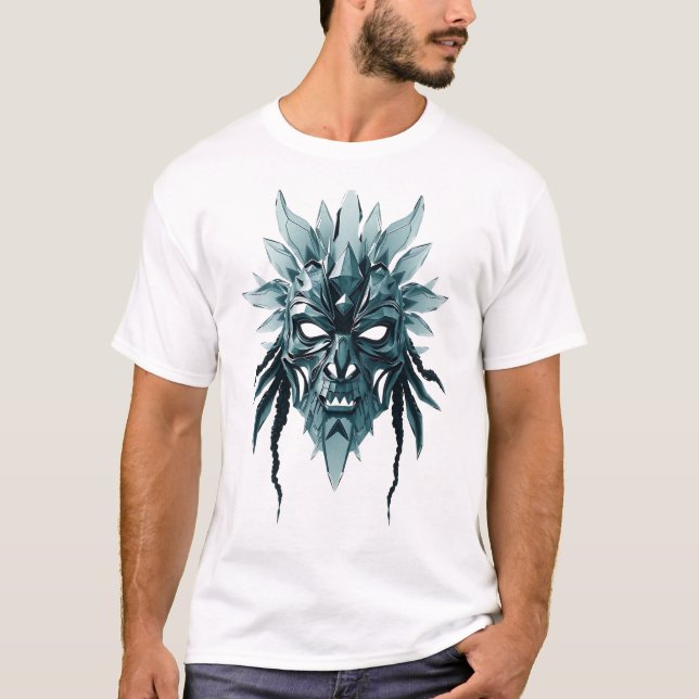 Glasfaserkunst T-Shirt (Vorderseite)