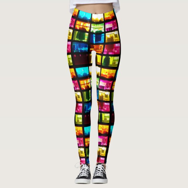 Glasfenster Leggings (Vorderseite)
