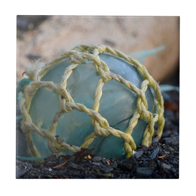 Glasfischerei Fliese (Vorderseite)