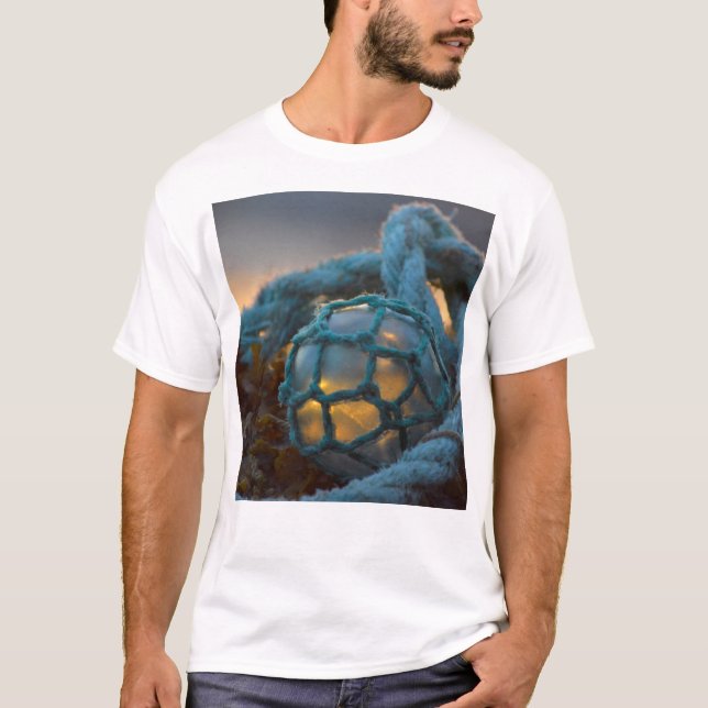 Glasfischerei, Sunset, Alaska T-Shirt (Vorderseite)